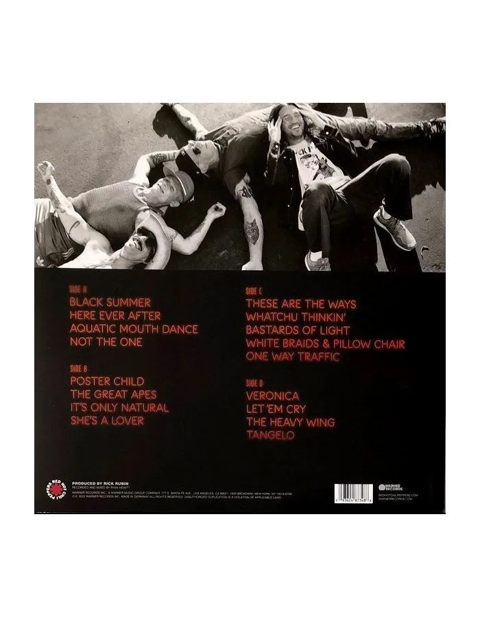 Виниловая Пластинка Red Hot Chili Peppers, Unlimited Love (0093624873488) - фото 4