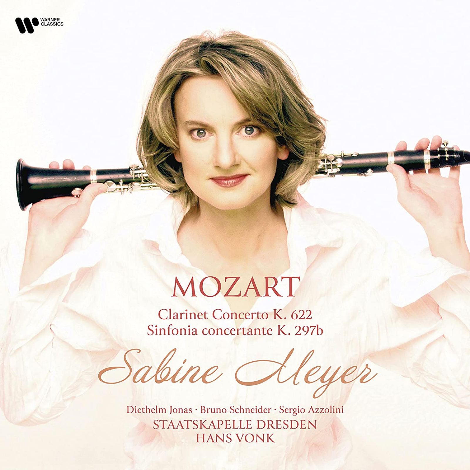 Виниловая Пластинка Sabine Meyer, Staatskapelle Dresden, Hans Vonk, Mozart: Clarinet Concerto, K622/Sinfonia Concertante, K297B (0190296267994)