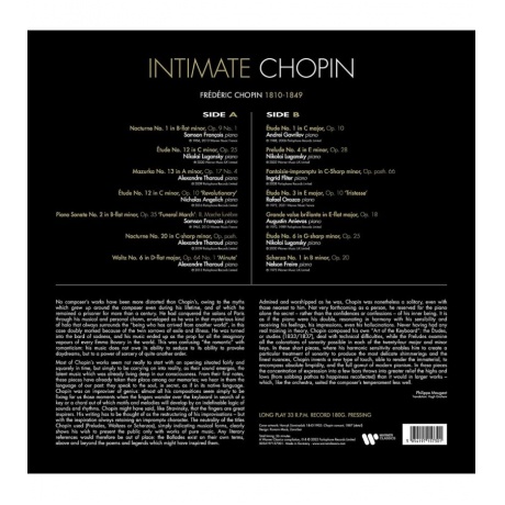 Виниловая Пластинка Various Artists, Intimate Chopin (Best Of) (5054197157301) - фото 2