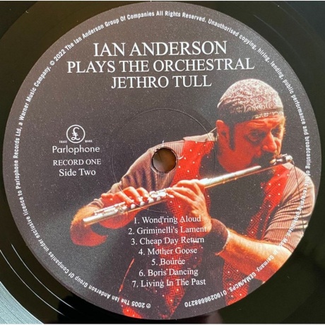 Ian Anderson - Plays The Orchestral Jethro Tull (0190296688270) виниловая пластинка - фото 6