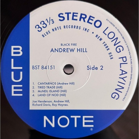 Andrew Hill - Black Fire (Analogue, Tone Poet) (0602577520211) виниловая пластинка - фото 5