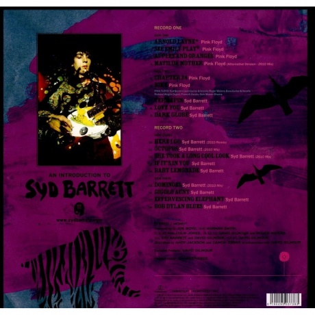 Barrett, Syd An Introduction To Syd Barrett (0190295037383) виниловая пластинка - фото 2