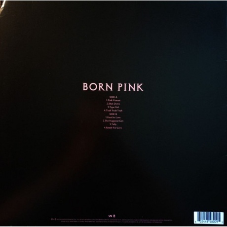 Blackpink - Born Pink (coloured) (0602448480095) виниловая пластинка - фото 2