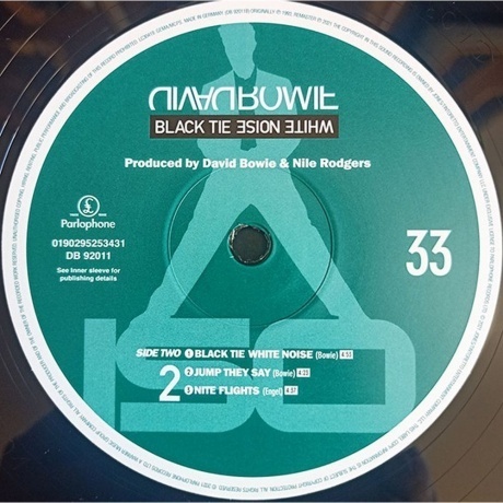 David Bowie - Black Tie White Noise (0190295253431) виниловая пластинка - фото 4