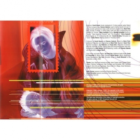 David Bowie - Hours (0190295253318) виниловая пластинка - фото 20