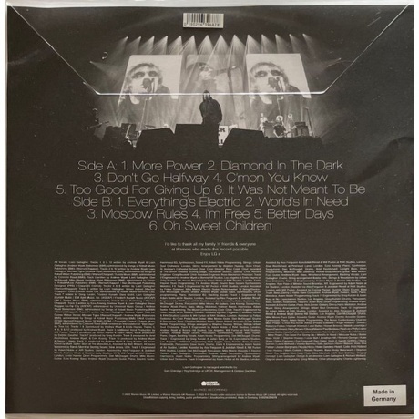 Liam Gallagher - C’mon You Know (coloured) (0190296396878) виниловая пластинка - фото 2