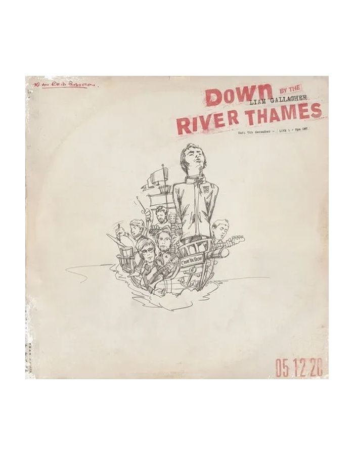Виниловая Пластинка Gallagher, Liam Down By The River Thames (0190296739415) 1 шт коврик для резки из пвх a1 a2 a3 a4