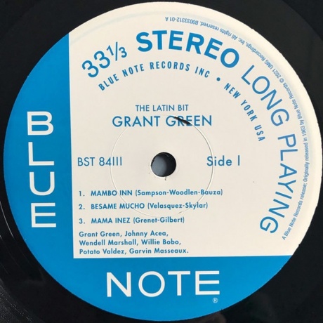 Grant Green - The Latin Bit (Analogue, Tone Poet) (0602435519685) виниловая пластинка - фото 3