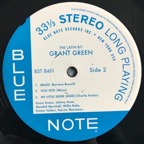 Grant Green - The Latin Bit (Analogue, Tone Poet) (0602435519685) виниловая пластинка - фото 4