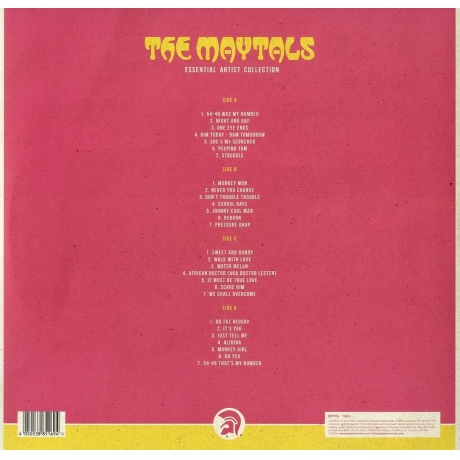 Виниловая Пластинка Maytals, The Essential Artist Collection - The Maytals (4050538851694) - фото 2