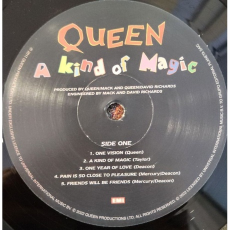 Queen - A Kind Of Magic (0602547202796) виниловая пластинка - фото 3