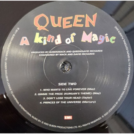 Queen - A Kind Of Magic (0602547202796) виниловая пластинка - фото 4