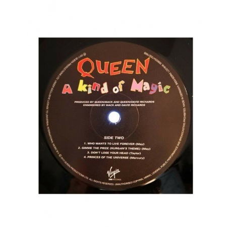 Виниловая Пластинка Queen A Kind Of Magic (0602547202796) - фото 7