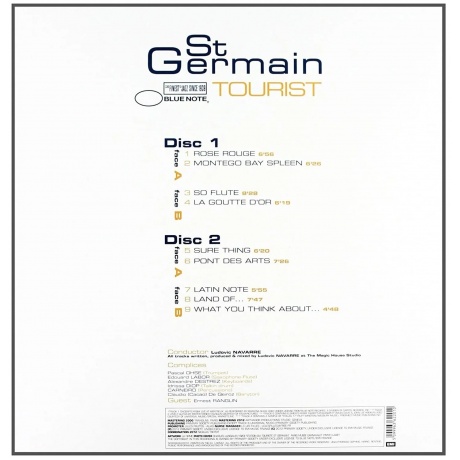 Виниловая Пластинка St Germain Tourist (5099963622010) - фото 2