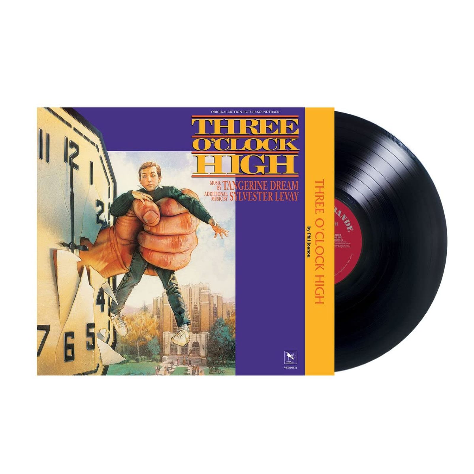 Виниловая Пластинка Tangerine Dream / Sylvester Levay Three O'Clock High (Original Motion Picture Soundtrack) (0888072455337)