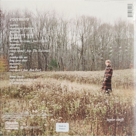 Taylor Swift - Evermore (coloured) (0602435651279) виниловая пластинка - фото 4