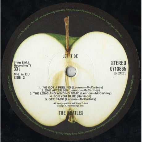 The Beatles - Let It Be (0602507138653) виниловая пластинка - фото 4
