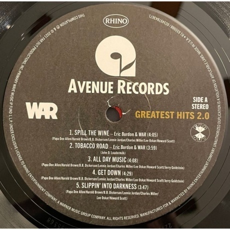 War - Greatest Hits 2.0 (0603497843671) виниловая пластинка - фото 4