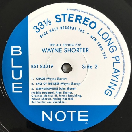 Wayne Shorter - The All Seeing Eye (Analogue, Tone Poet) (0602435149639) виниловая пластинка - фото 5