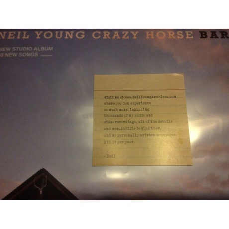 Neil Young - Barn (0093624878445) виниловая пластинка - фото 10