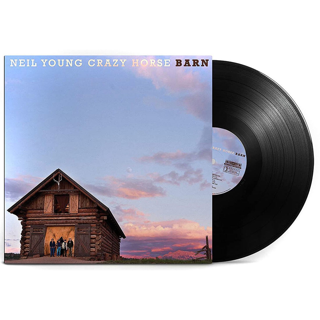 виниловая пластинка neil young crazy horse barn 1 lp limited black vinyl photo cards Виниловая Пластинка Young, Neil / Crazy Horse Barn (0093624878445)