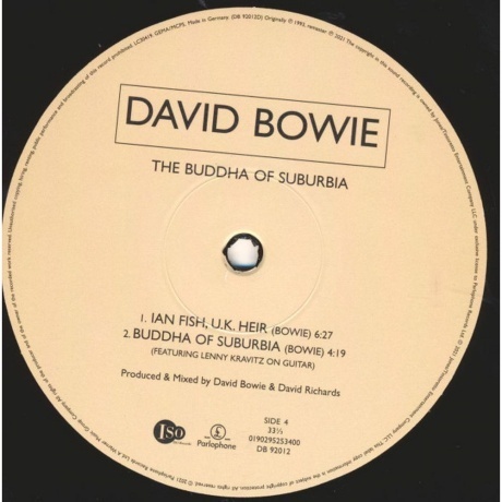 David Bowie - The Buddha Of Suburbia (0190295253400) виниловая пластинка - фото 6