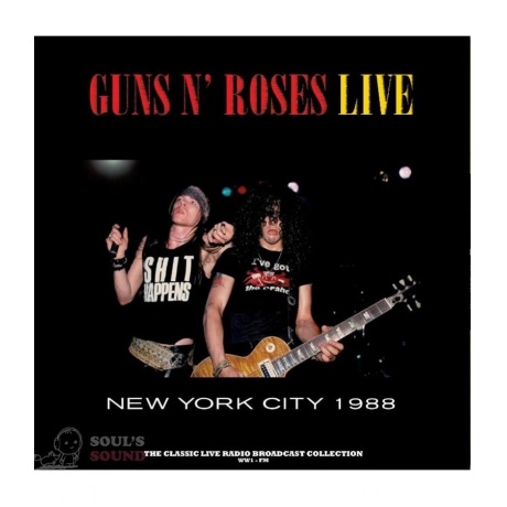 

Guns N Roses, Live In New York City 1988 (9003829977516) виниловая пластинка