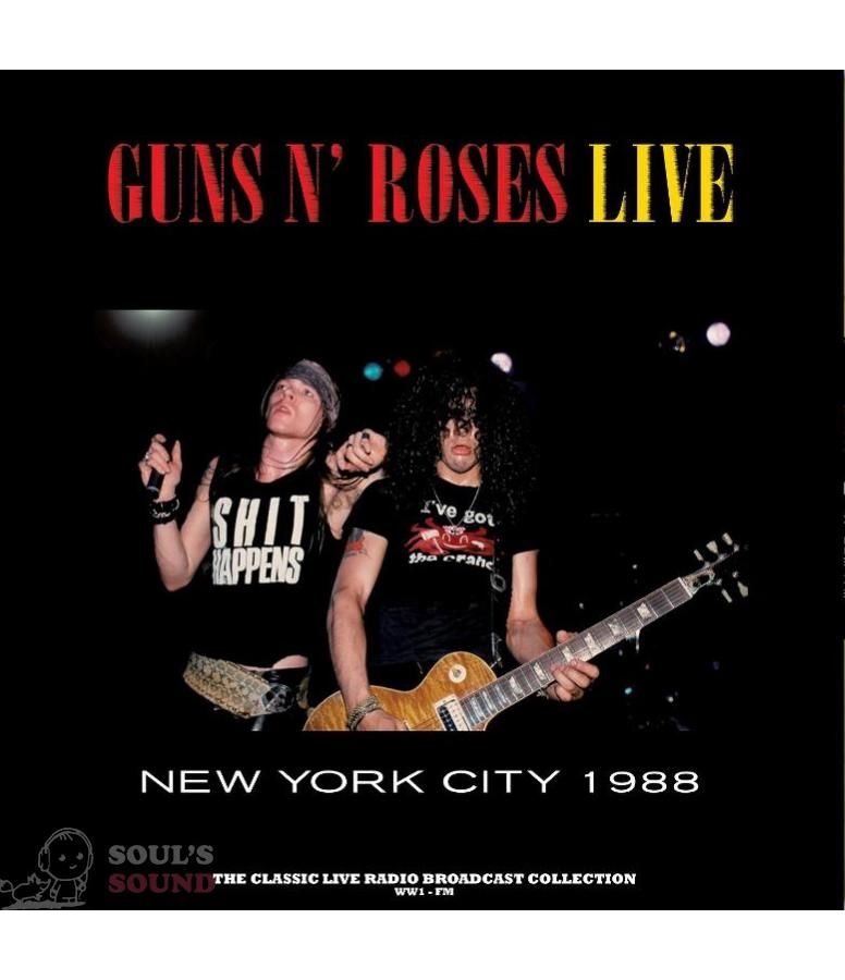 Виниловая Пластинка Guns N Roses, Live In New York City 1988 (9003829977516) - фото 1