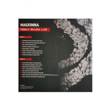 Виниловая Пластинка Madonna, Finally Enough Love (0081227883584) - фото 3