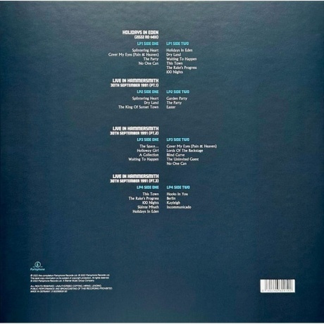 Marillion - Holidays In Eden (Box) (0190296609190) виниловая пластинка - фото 2