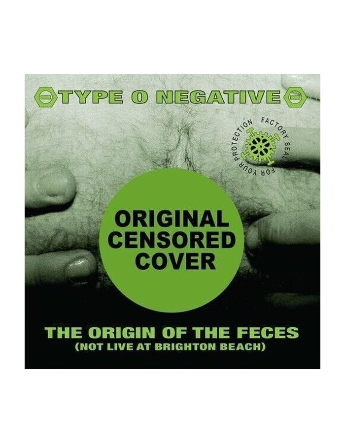 Виниловая Пластинка Type O'Negative, The Origin Of The Feces (Not Live At Brighton Beach) (0081227882396) силиконовый чехол на oneplus 7 pro кот на зеленом для ванплас 7 про