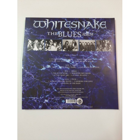 Виниловая пластинка Whitesnake, The Blues Album (0190295156152) Витринный образец - фото 3