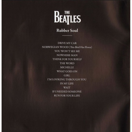 The Beatles - Rubber Soul (0094638241812) виниловая пластинка - фото 7