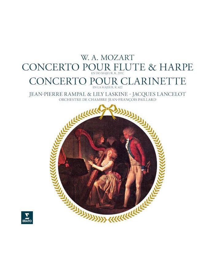 Виниловая Пластинка Jean-Pierre Rampal, Lily Laskine, Jacques Lancelot, Jean-Francois Paillard, Mozart: Flute And Harp Concert (0190296456510)