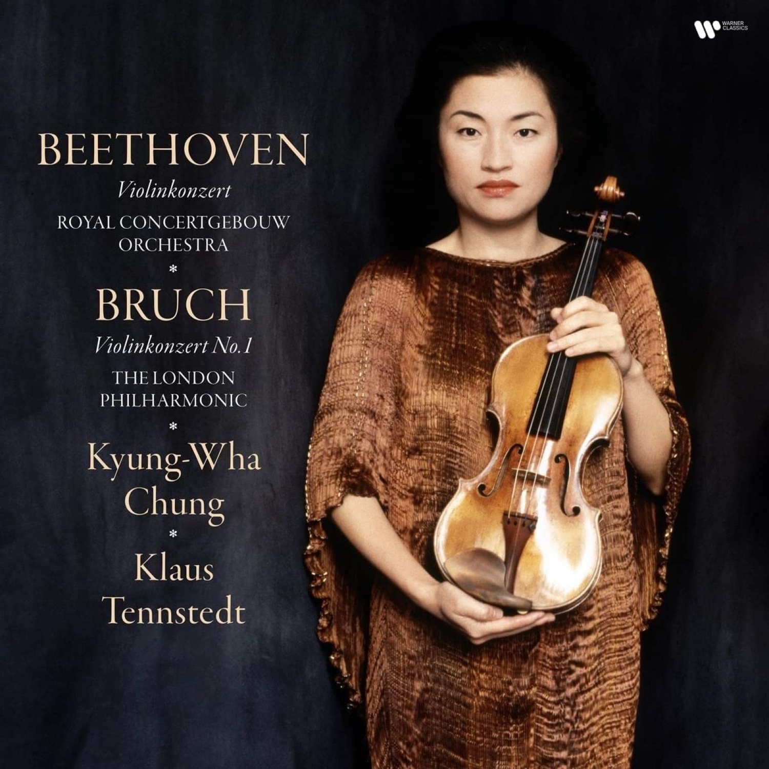 kyung wha chung виниловая пластинка kyung wha chung beethoven violin concerto Виниловая Пластинка Kyung-Wha Chung, Klaus Tennstedt, The London Philharmonic, Concertgebouw Orchestra, Beethoven & Bruch: Violin Concertos (0190296333750)