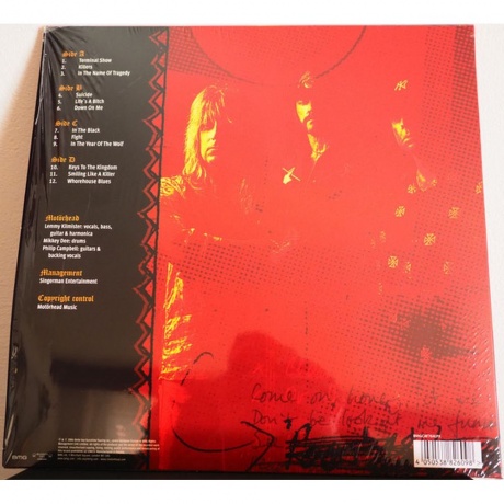 Motorhead - Inferno (coloured) (4050538826098) виниловая пластинка - фото 3