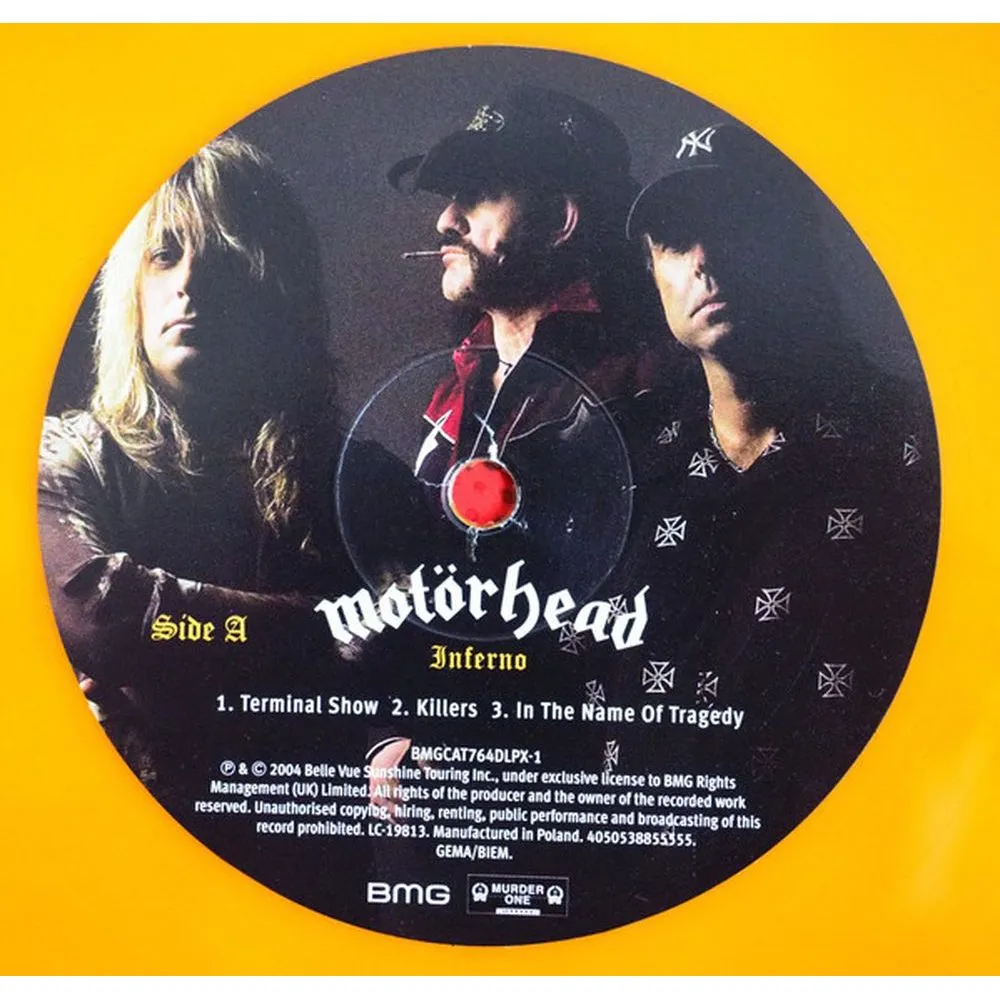Motorhead - Inferno (coloured) (4050538826098) виниловая пластинка - фото 4