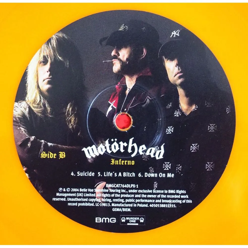 Motorhead - Inferno (coloured) (4050538826098) виниловая пластинка - фото 5
