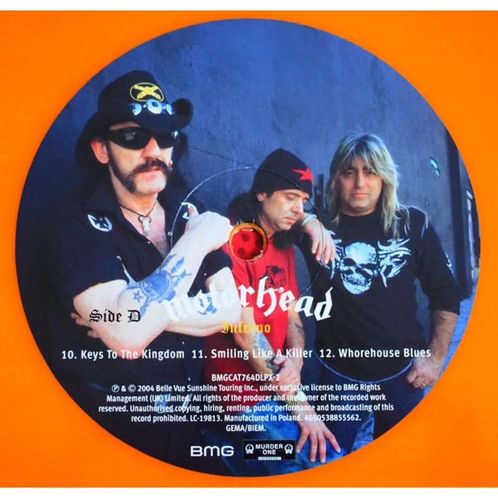 Motorhead - Inferno (coloured) (4050538826098) виниловая пластинка - фото 7