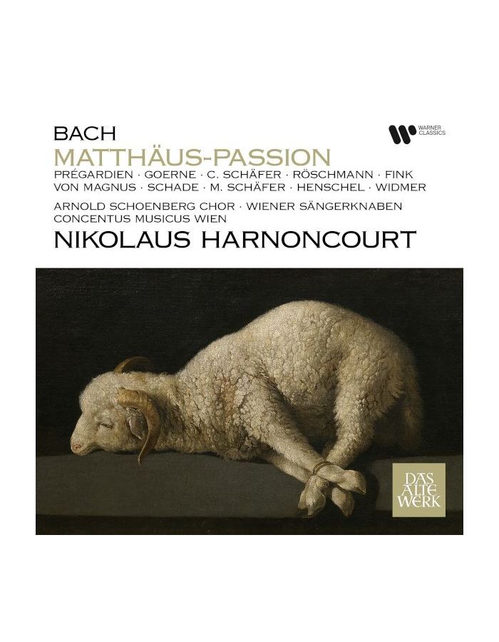 Виниловая Пластинка Nikolaus Harnoncourt, Matthaus-Passion (0190296518539)