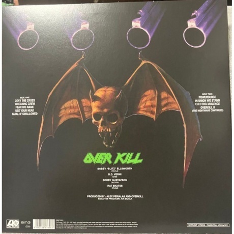 Overkill - Taking Over (Half Speed) (coloured) (4050538676983) виниловая пластинка - фото 2