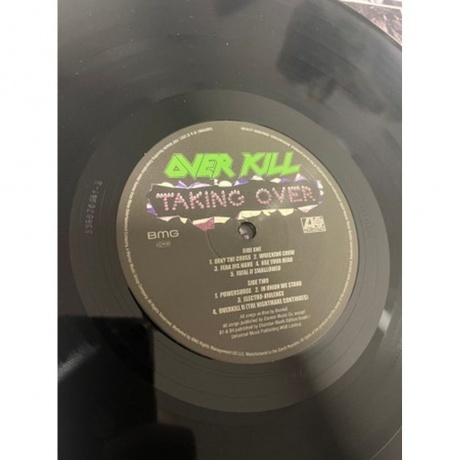 Overkill - Taking Over (Half Speed) (coloured) (4050538676983) виниловая пластинка - фото 5