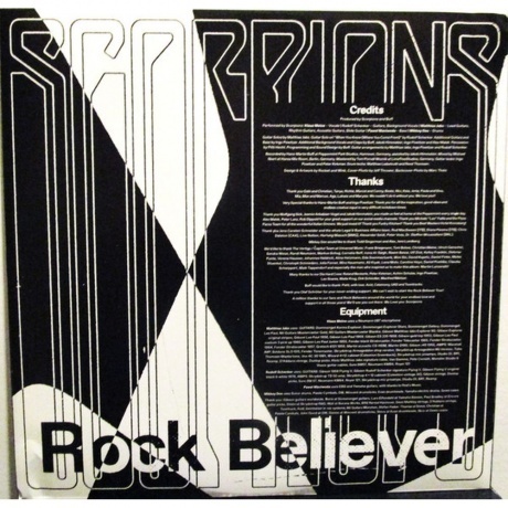 Scorpions - Rock Believer (0602438813780) виниловая пластинка - фото 4