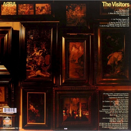 Виниловая пластинка Abba, The Visitors (2734654) - фото 2