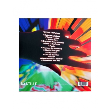 Виниловая пластинка Bastille, Give Me The Future (Coloured) (0602438542123) - фото 2