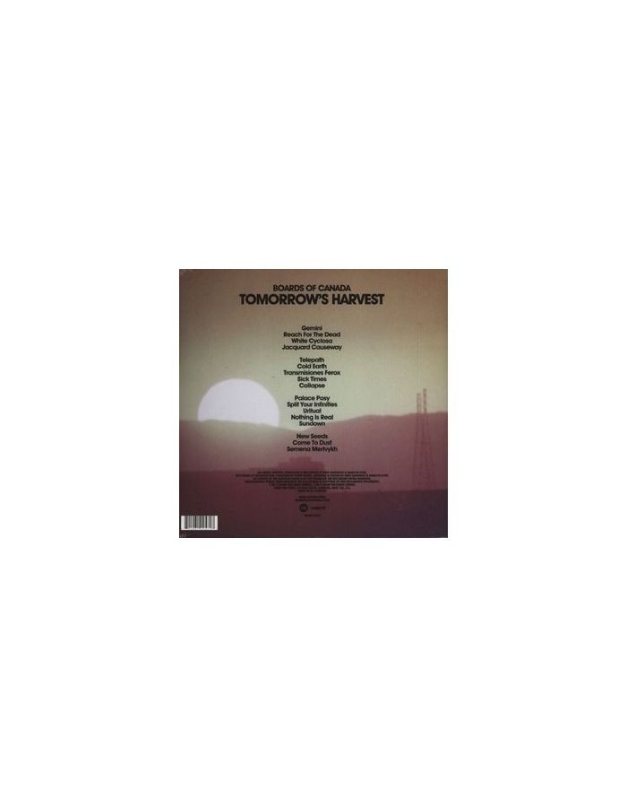Виниловая пластинка Boards Of Canada, Tomorrow'S Harvest (0801061025717) - фото 2