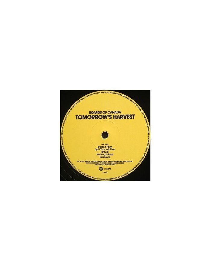 Виниловая пластинка Boards Of Canada, Tomorrow'S Harvest (0801061025717) - фото 5