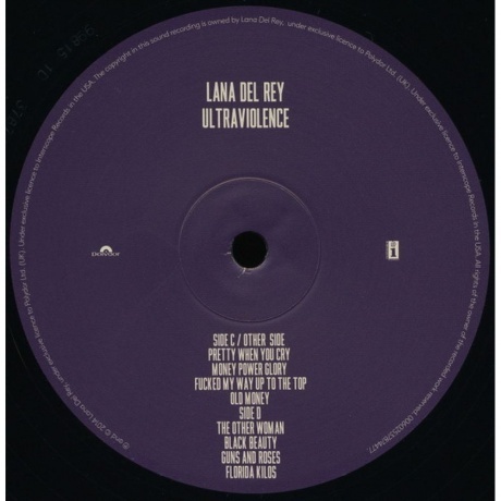 Lana Del Rey - Ultraviolence (0602537874484) виниловая пластинка - фото 14
