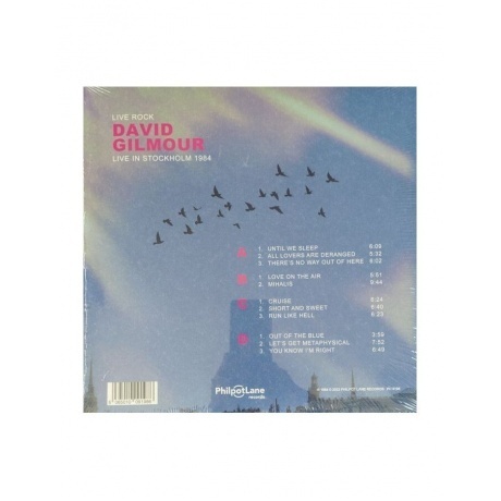 David Gilmour - Live In Stockholm 1984 (5065010091986) виниловая пластинка - фото 2