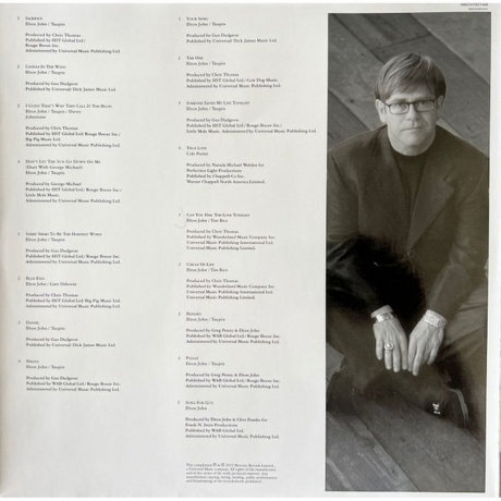 Elton John - Love Songs (remastered 2022) (0602445823451) виниловая пластинка - фото 10